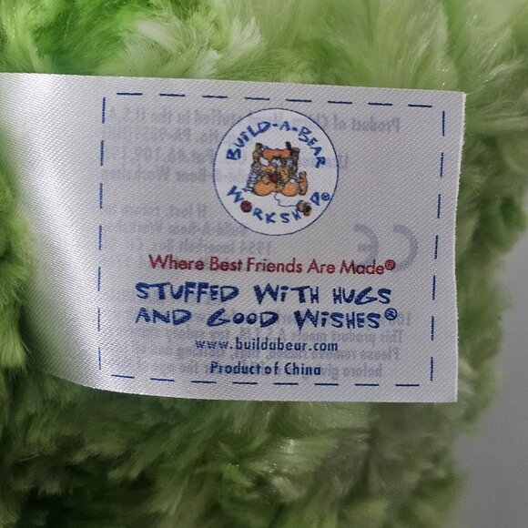 Build A Bear Clever Teddy Plush St. Patrick's Day Bear Shamrock Stuffed Animal - Picture 9 of 11